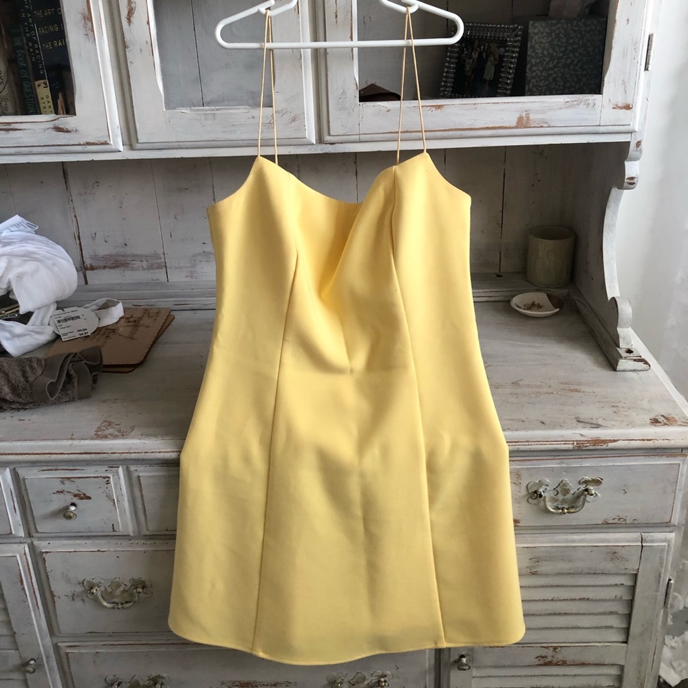 Yellow dress